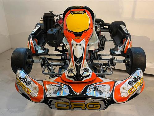 CRG Rotax Max Senior kart., Sport en Fitness, Karting, Gebruikt, Kart, Ophalen