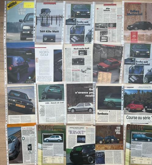 VW GOLF VR6 - ARTIKELS, Boeken, Auto's | Folders en Tijdschriften, Ophalen of Verzenden