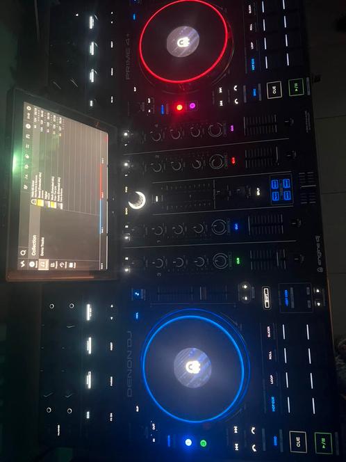 Denon dj prime 4+ nieuwstaat!, Muziek en Instrumenten, Dj-sets en Draaitafels, Zo goed als nieuw, Draaitafel, Denon, Ophalen