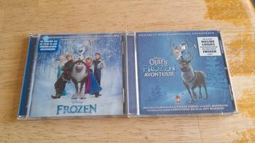 Cd's Frozen & olaf´s frozen avontuur, Nederlandse soundtrack, Enlèvement ou Envoi, Comme neuf
