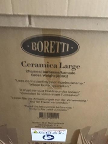 houtskoolbarbecue Boretti Ceramica large new beschikbaar voor biedingen