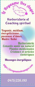 Voyante, médium, Maître Reiki, passeuse d'âmes,  herboriste