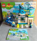 lego duplo 10959 politiebureau en helikopter, Kinderen en Baby's, Speelgoed | Duplo en Lego, Ophalen of Verzenden, Zo goed als nieuw