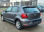VW Polo 1.0i - 50.457KM - 2017 - Parkeersensoren - Bluetooth, Auto's, Voorwielaandrijving, Stof, Euro 6, Bedrijf