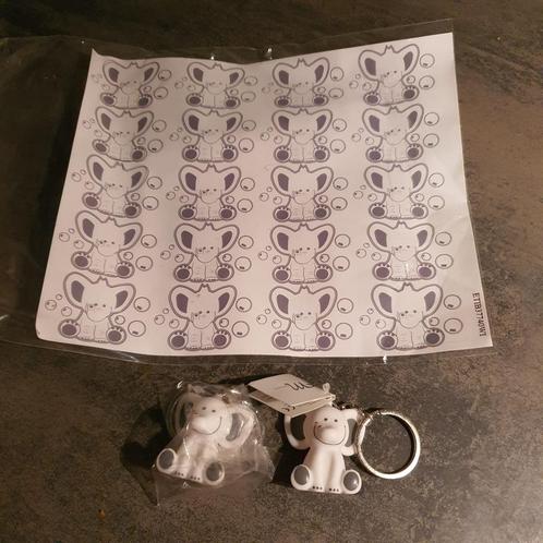 Olifant wit collectie UITVERKOOP, Kinderen en Baby's, Kraamcadeaus en Geboorteborden, Nieuw, Kraamcadeau, Ophalen of Verzenden