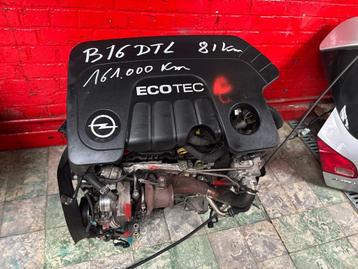 MOTEUR B16DTL OPEL ASTRA J 1600 TURBO DIESEL beschikbaar voor biedingen