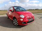 Fiat 500C 1.2i Sport CABRIO - 92.000km - AIRCO, Auto's, Voorwielaandrijving, Gebruikt, 4 cilinders, Cabriolet