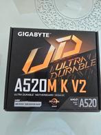 GIGABYTE A520M K V2, Computers en Software, Moederborden, Ophalen, DDR4, Zo goed als nieuw, Micro-ATX