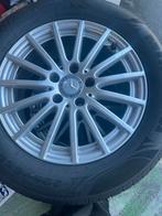 4 Velgen alu zomerbanden Mercedes origineel 225/55 R16, ET38, Auto-onderdelen, Banden en Velgen, Banden en Velgen, 16 inch, Gebruikt