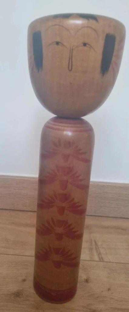 Vintage traditionele Zaotakayu kokeshi van Ishiyama Kazuo, Antiek en Kunst, Kunst | Beelden en Houtsnijwerken, Verzenden