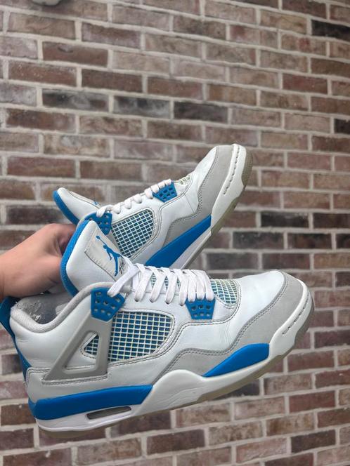 Air Jordan 4 retro Golf “Military Blue”, Kleding | Heren, Schoenen, Gedragen, Sportschoenen, Wit, Ophalen of Verzenden