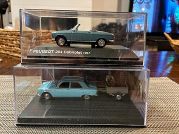 collection Peugeot 204 norev ixo beschikbaar voor biedingen