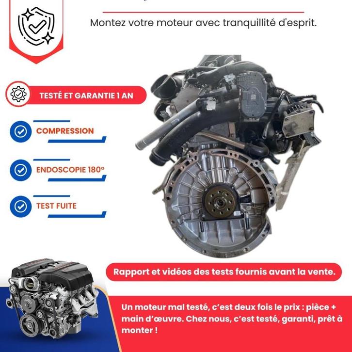 Complete motor Mercedes Klasse A A250 W176 CLA CLA250 GLA, Auto-onderdelen, Motor en Toebehoren, Mercedes-Benz, Nieuw, Ophalen of Verzenden