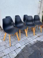 Chaises modernes (lot de 7), Bois, Comme neuf, Enlèvement, Cinq, Six Chaises ou plus