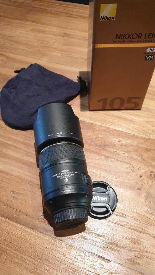 Micro-Nikkor 105mm f/2.8, Audio, Tv en Foto, Foto | Lenzen en Objectieven, Zo goed als nieuw, Macrolens, Ophalen