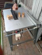 tafelzaag met 2,5 pk motor erop voor brandhout of verbouw, Ophalen, Gebruikt, 70 mm of meer, Overige typen