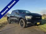 Dodge Ram 1500 5.7 V8 LPG 4x4 Crew Cab Laramie (bj 2020), Auto's, Dodge, 4 deurs, 5654 cc, Zwart, Leder