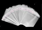 Lot de 500 sachets en plastique avec adhésif, Ophalen