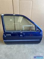 FORD FIESTA 4 Blauw rechts rechter deur portier 1998-2001, Auto-onderdelen, Carrosserie, Ophalen, Gebruikt, Ford, Deur