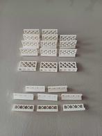 Lotje witte vintage Lego hekjes zie objecten&beschrijving, Ophalen, Gebruikt, Lego