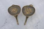 paire de pater porte manteau et chapeau laiton art nouveau, Antiek en Kunst, Ophalen of Verzenden, Koper