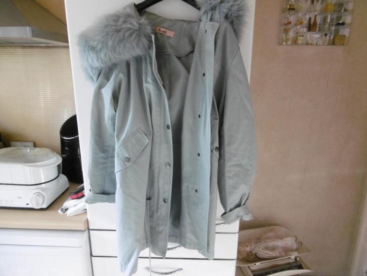 kledij dames vest merk K.zell maat T3 blauw/grijs, Kleding | Dames, Truien en Vesten, Gedragen, Maat 38/40 (M), Blauw, Ophalen of Verzenden