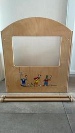 Tafelpoppenkast, Ophalen