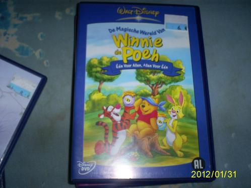 Disney winnie the pooh animatiefilms, CD & DVD, DVD | Films d'animation & Dessins animés, Utilisé, Européen, Tous les âges, Enlèvement ou Envoi
