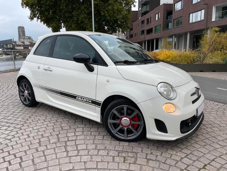 Fiat 500 ABARTH 1.4i TURBO euro6b - slechts 84000 km: PROPER, Auto's, Abarth, Particulier, Bluetooth, Benzine, Euro 6, Ophalen