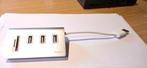 Hama USB 2.0 hub/card reader, Computers en Software, Geheugenkaartlezers, Ophalen of Verzenden, Zo goed als nieuw, Hama