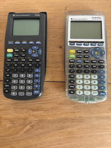 Rekenmachine  Texas Instruments TE 83 Plus en TE 83 beschikbaar voor biedingen