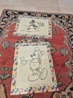 Vintage ikea Disney Mickey mouse prints, Ophalen, Mickey Mouse