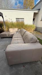 Zetel gratis af te halen, Huis en Inrichting, Ophalen, 250 tot 300 cm, Gebruikt, Grijs