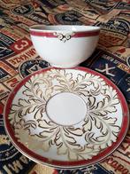 2 Grande Tasse Christofle Aida Porcelaine Cup, Antiquités & Art, Antiquités | Porcelaine, Enlèvement ou Envoi