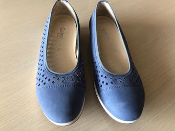 Gabor blauwkleurige schoenen 1 x gedragen, in heel goede st 