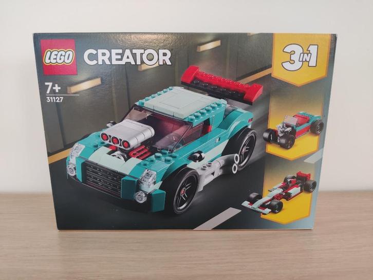 LEGO Creator 3-in-1 31127 Straatracer, Kinderen en Baby's, Speelgoed | Duplo en Lego, Nieuw, Lego, Complete set, Ophalen of Verzenden