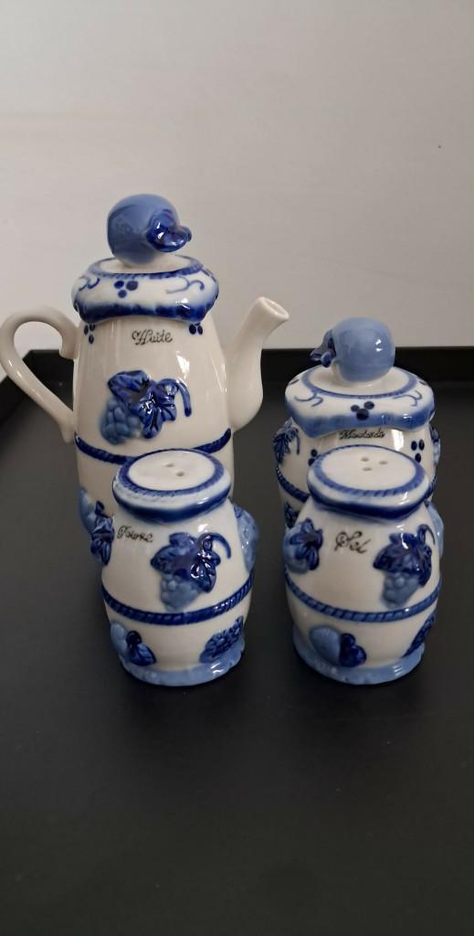 Set à condiments, Antiquités & Art, Antiquités | Céramique & Poterie, Enlèvement ou Envoi