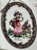 Sarah Kay Glas in Lood Raamhanger, Antiek en Kunst, Ophalen of Verzenden