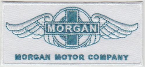 Morgan Motor Company stoffen opstrijk patch embleem #2, Verzamelen, Automerken, Motoren en Formule 1, Nieuw, Verzenden