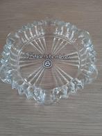 Vintage glazen asbak Trappistenbier, Ophalen of Verzenden