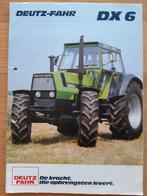 Folder Deutz-Fahr DX 6, Boeken, Catalogussen en Folders, Ophalen of Verzenden, Gelezen, Folder
