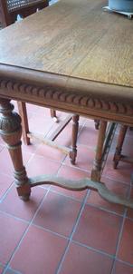 MECHELSE TAFEL + 6 STOELEN, Antiek en Kunst, Ophalen
