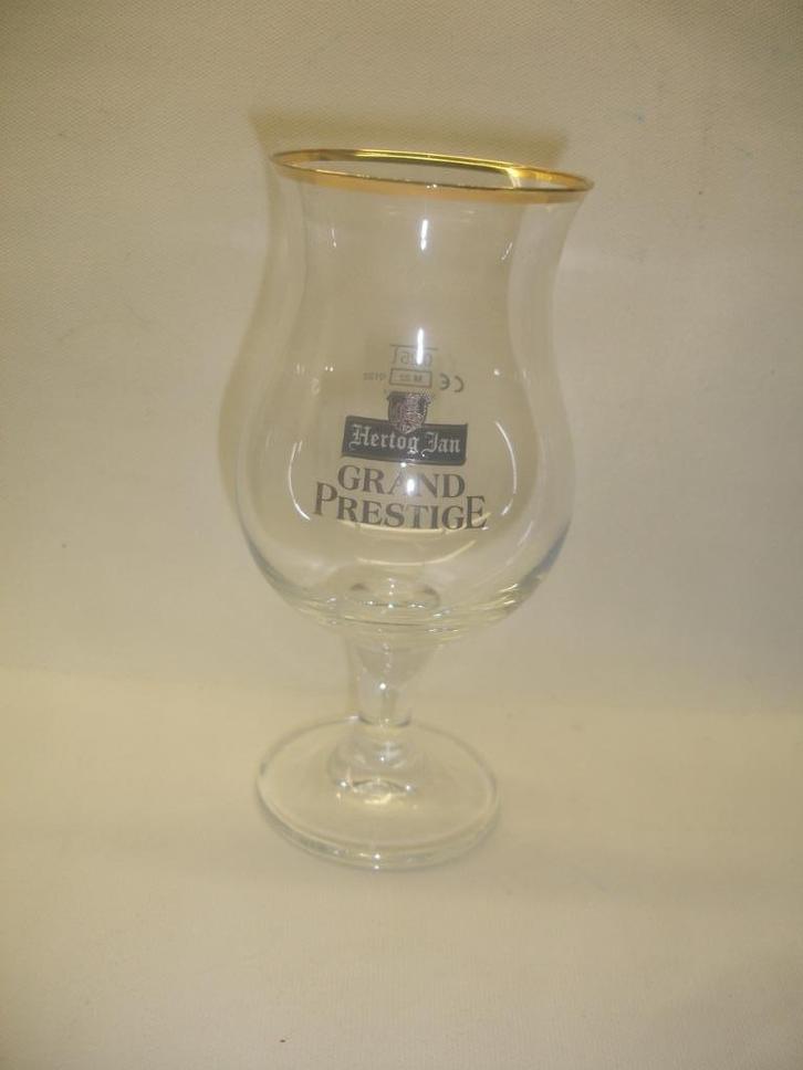 Bierglas Hertog Jan, Grand Prestige, 0,25l., Verzamelen, Biermerken, Zo goed als nieuw, Glas of Glazen, Hertog Jan, Ophalen of Verzenden
