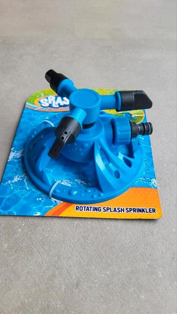 Nieuw ronddraaiende watersproeier / sprinkler "splash", Enlèvement ou Envoi, Neuf