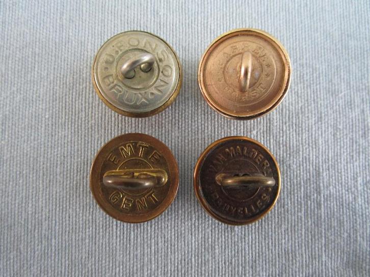 militair, knopen uniform leeuwtjes, Collections, Objets militaires | Général, Autres, Enlèvement