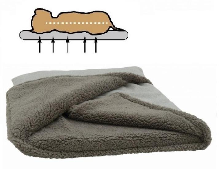 Orthopedische Hondenslaapzak Stone, Dieren en Toebehoren, Hondenmanden, Nieuw, Pluche, Ophalen