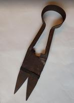antieke verweerde tuinschaar, buxusschaar, snoeischaar, Antiek en Kunst, Ophalen of Verzenden