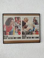 Kader met oude reclame cola, Ophalen of Verzenden