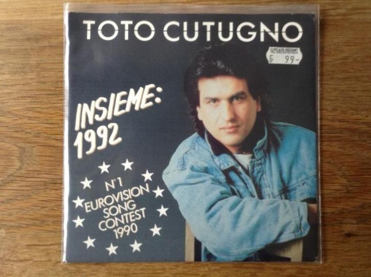single toto cutugno, CD & DVD, Vinyles Singles, Single, Pop, 7 pouces, Enlèvement ou Envoi