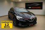 🔥 RENAULT CLIO IV 1.2  – GT LINE – BOÎTE AUTO /GARANTIE 12, Auto's, Renault, USB, Leder en Stof, Zwart, Bedrijf